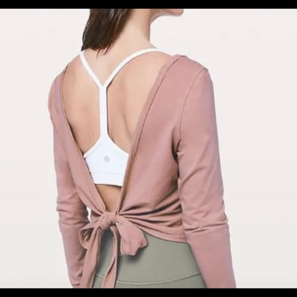 Lululemon Athletica Cropped Wrap Shirt